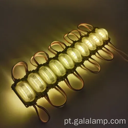 Módulo LED moldado por injeção durável para sinalização externa